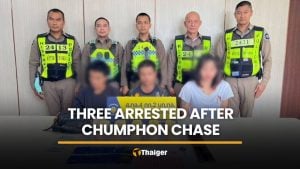 Three arrested after 10-kilometre drug chase in Chumphon | Thaiger