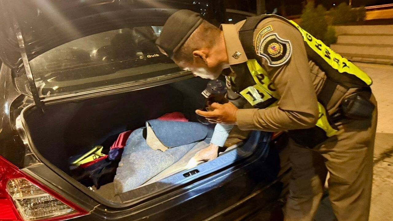 Three suspects were arrested after a drug chase in Chumphon led police to more than 20,000 meth pills and crystal meth seized.