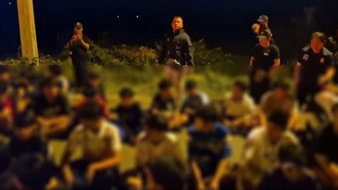 A street racing raid in Roi Et detained 51 youths and seized 38 modified motorcycles after residents complained about noisy bikes.