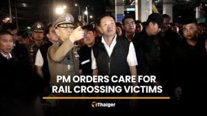 PM orders care, compensation after Makkasan rail crossing crash | Thaiger