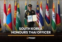 Thai army officer honoured in South Korea for truck rescue | Thaiger