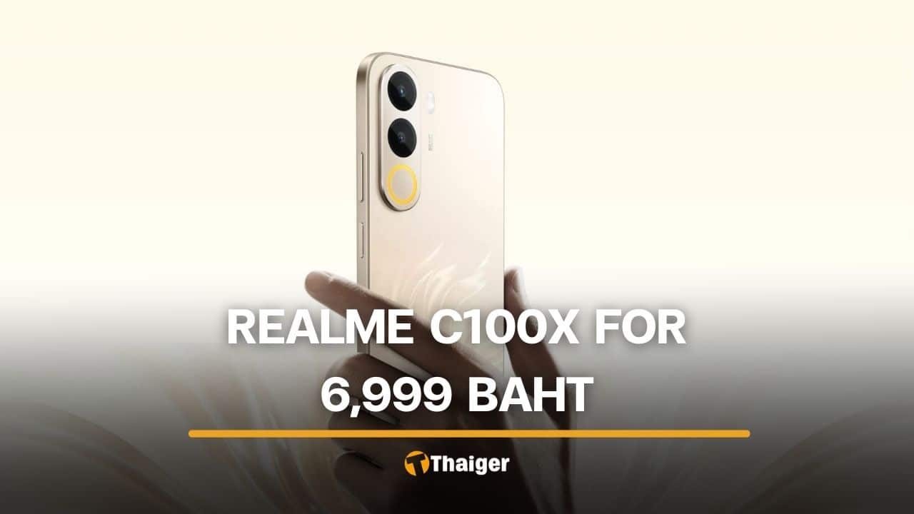 Realme C100x launches in Thailand and why 6,999 baht buys a lot more than you think | Thaiger