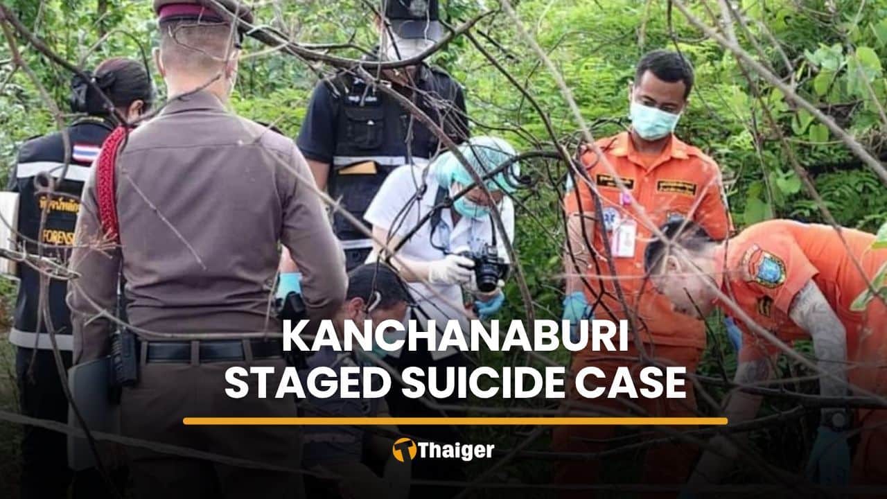 Missing Kanchanaburi woman found dead in staged suicide case | Thaiger
