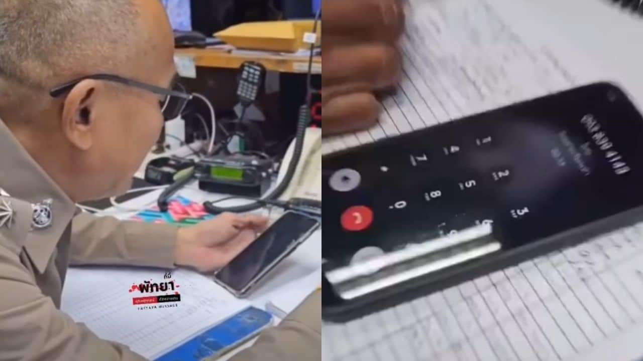 Pattaya police station busy with redirected debt collection calls