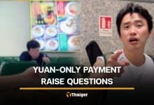 Chinese TikToker questions yuan-only payment at Huai Khwang restaurant | Thaiger