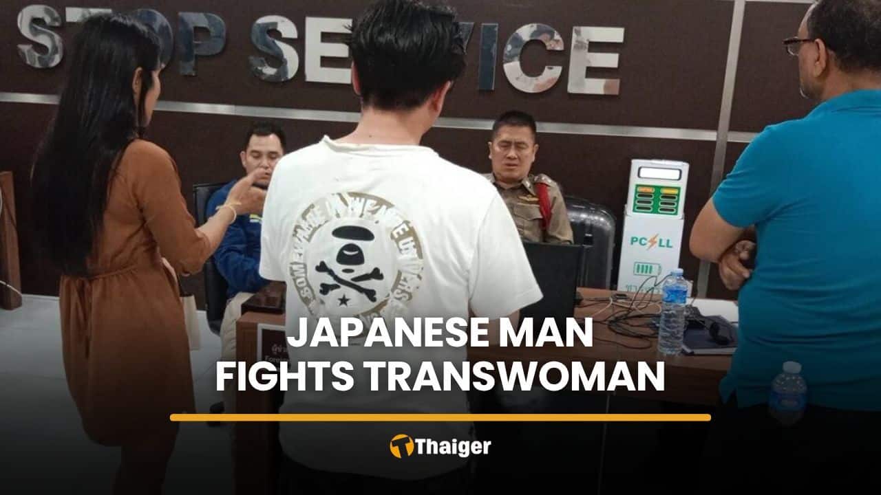 Japanese tourist left with cut eyebrow after brawl with transwoman in Pattaya | Thaiger