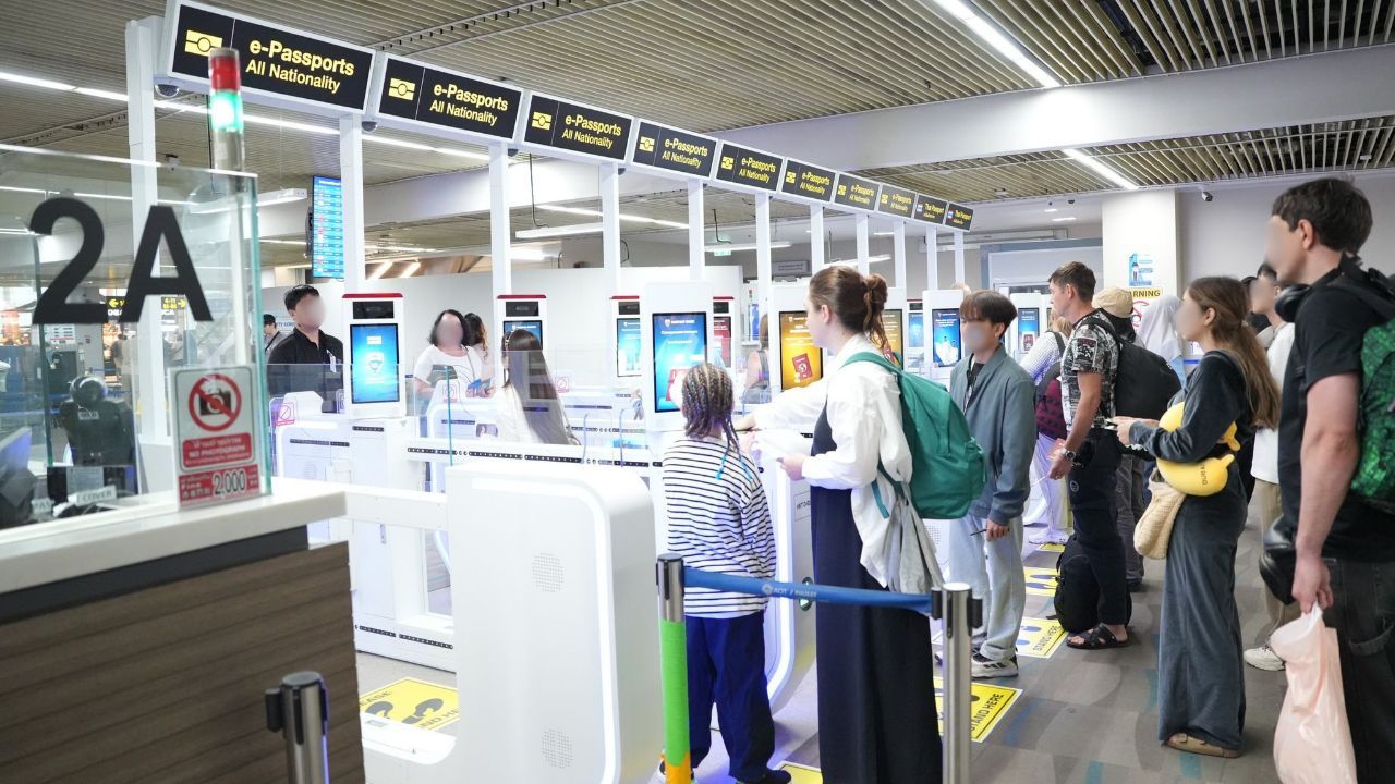 Phuket airport will open automated passport gates on June 13 to help passengers clear immigration faster and reduce queues.