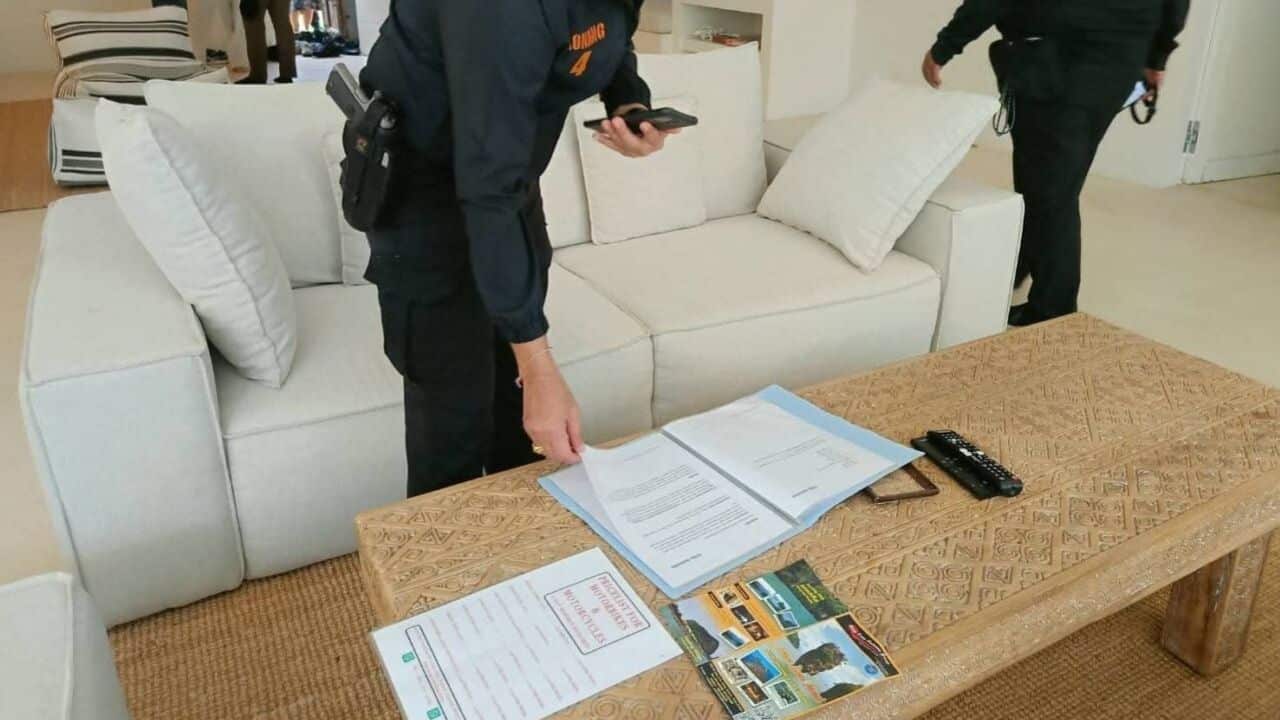 Krabi officials are reviewing a pool villa business after a raid found suspected nominee activity and unlicensed rentals.